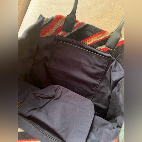 Tory Burch Ella Tote in Wool - Picture 7 of 10